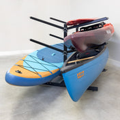 G - Watersport 6 Levels | Double - Sided | Black, Freestanding, StoreYourBoard, , , at Festive Water Paddlesports