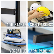 G - Watersport Pro | Adjustable Wall Storage System | Holds 500 lbs, Wall Mounted, StoreYourBoard, , , at Festive Water Paddlesports