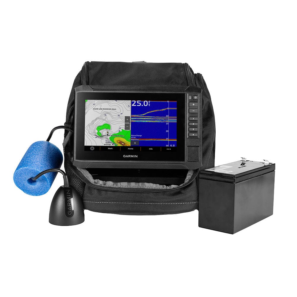 Garmin ECHOMAP UHD2 7" sv Ice Fishing Bundle w/ECHOMAP UHD2 73sv GT10HN - IF Transducer [010 - 02684 - 35], Ice Flashers, Garmin, , , at Festive Water Paddlesports