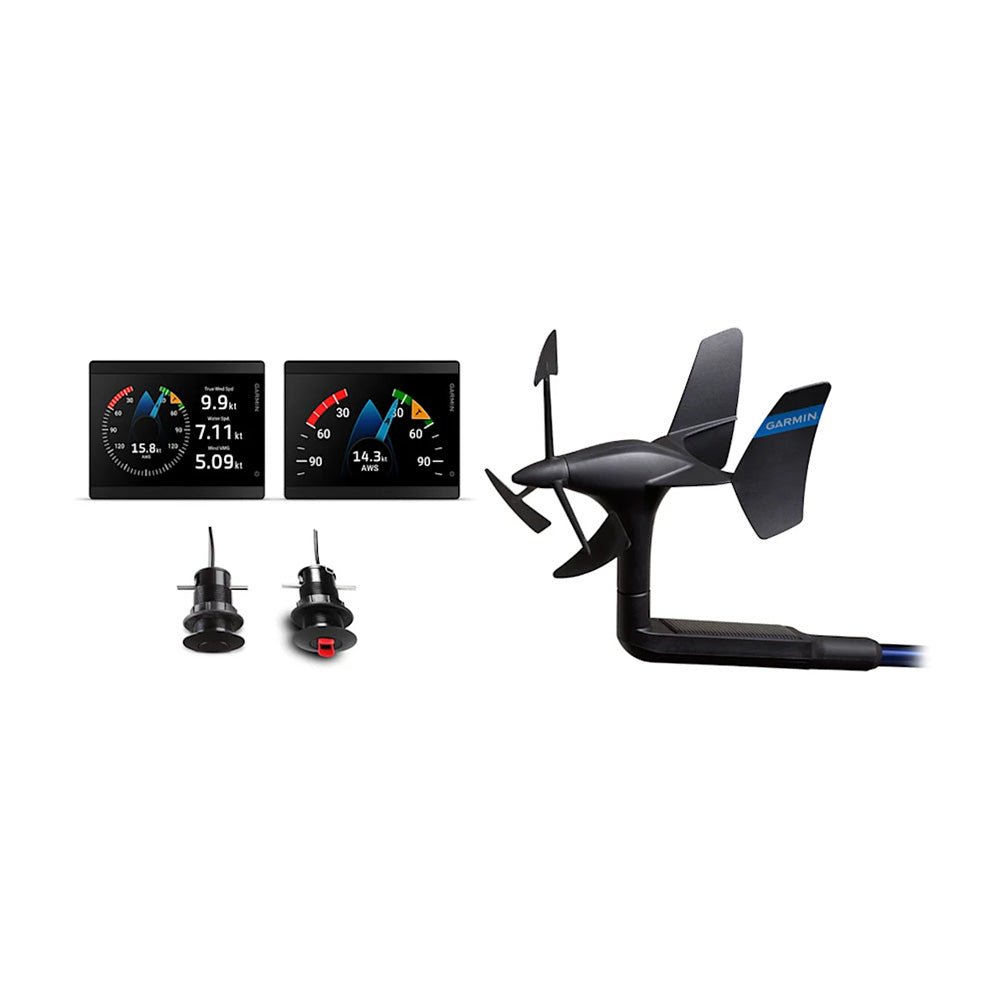Garmin GMI 40 Wired Sail Pack 43mm - 2 GMI 40 Marine Instruments, gWind Wireless 2 GDT 43/GST 43 [010-03411-50], Instruments, Garmin, at Festive Water Paddlesports