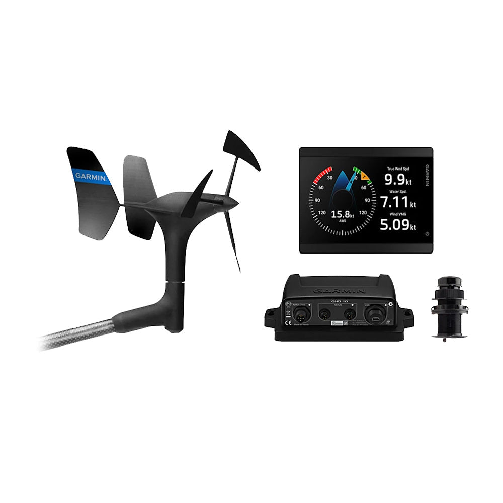 Garmin GMI 40 Wired Sail Pack - 52mm - GMI 40 Marine Instrument; gWind Wired DST820 Transducers [010-03411-10], Instruments, Garmin, at Festive Water Paddlesports