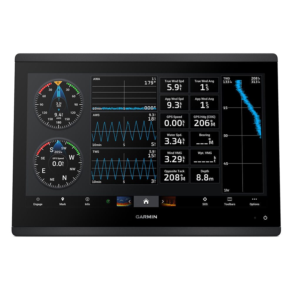 Garmin GPSMAP 1623 Chartplotter [010 - 02919 - 00], GPS - Chartplotters, Garmin, , , at Festive Water Paddlesports
