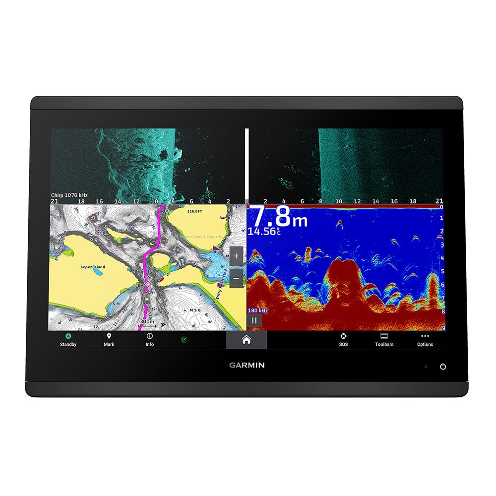 Garmin GPSMAP 1623xsv Combo GPS/Fishfinder [010 - 02919 - 02], GPS - Fishfinder Combos, Garmin, , , at Festive Water Paddlesports