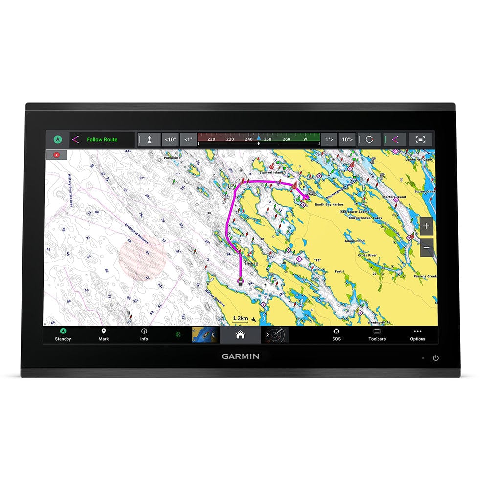 Garmin GPSMAP 9022 22" Premium Chartplotter w/Worldwide Basemap [010 - 02674 - 00], GPS - Chartplotters, Garmin, , , at Festive Water Paddlesports