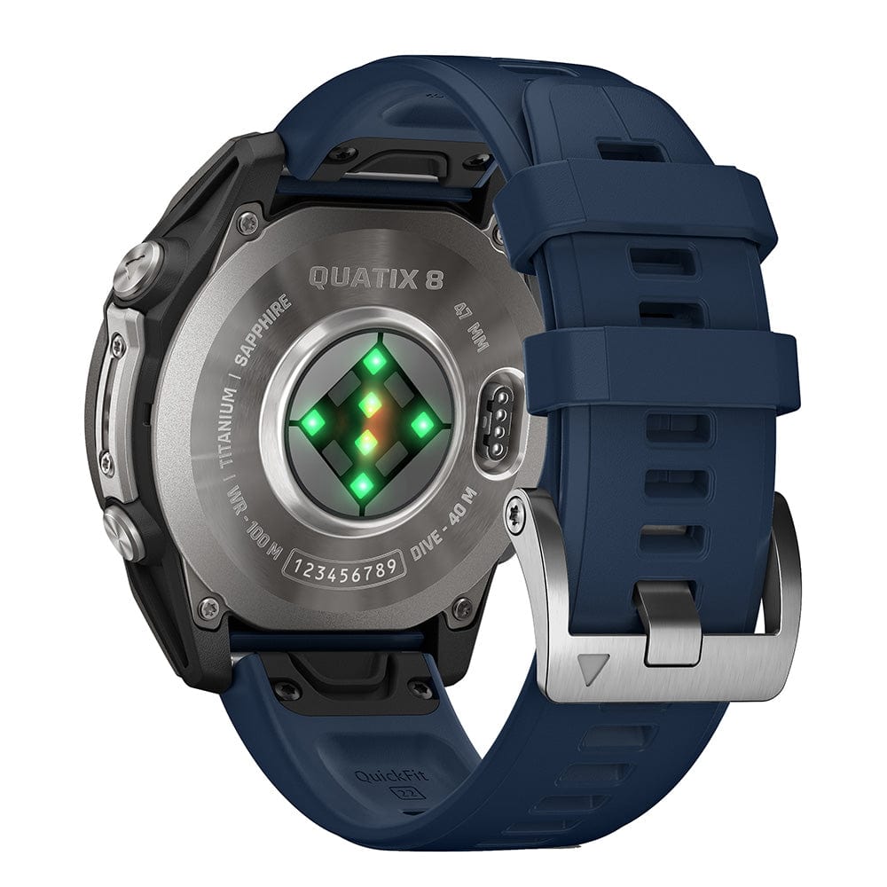 Garmin quatix 8 - 47mm AMOLED Marine GPS Smartwatch [010 - 02904 - 50], Accessories, Garmin, , , at Festive Water Paddlesports