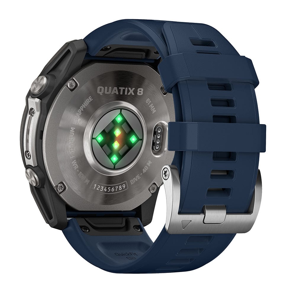 Garmin quatix 8 - 51mm AMOLED Marine GPS Smartwatch [010 - 02905 - 90], Accessories, Garmin, , , at Festive Water Paddlesports