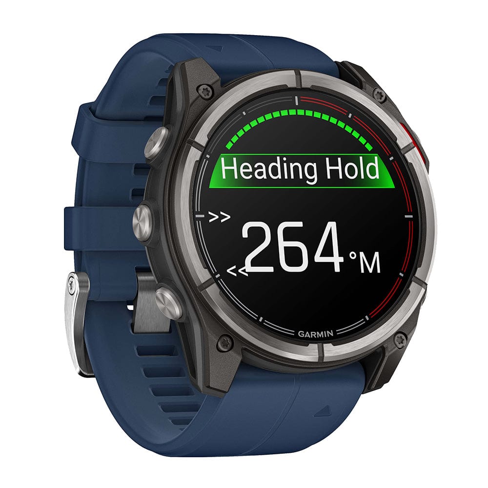Garmin quatix 8 - 51mm AMOLED Marine GPS Smartwatch [010 - 02905 - 90], Accessories, Garmin, , , at Festive Water Paddlesports