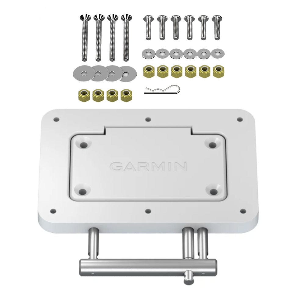 Garmin Quick Release Plate System - White [010 - 12832 - 61], Trolling Motor Accessories, Garmin, , , at Festive Water Paddlesports