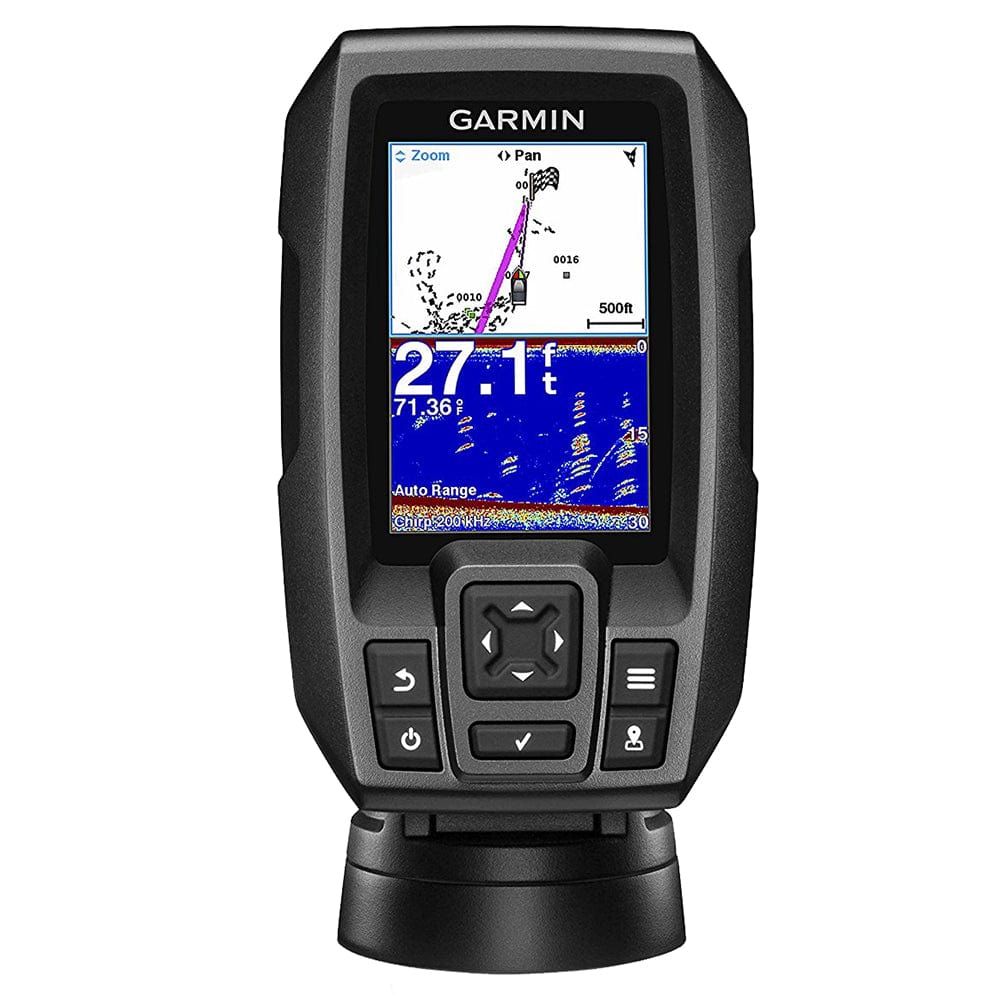 Garmin STRIKER 4 FishFinder w/4 - Pin, 77/200kHz TM Transducer [010 - 01550 - 00], Fishfinder Only, Garmin, , , at Festive Water Paddlesports