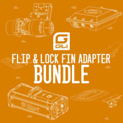 GILI/Bixpy K - 1 Outboard Kit - Flip & Lock Fin Adapter Bundle, , bixpyusa, PP - 378 Outboard Battery v4 No, I'll Pump By Hand at Festive Water Paddlesports