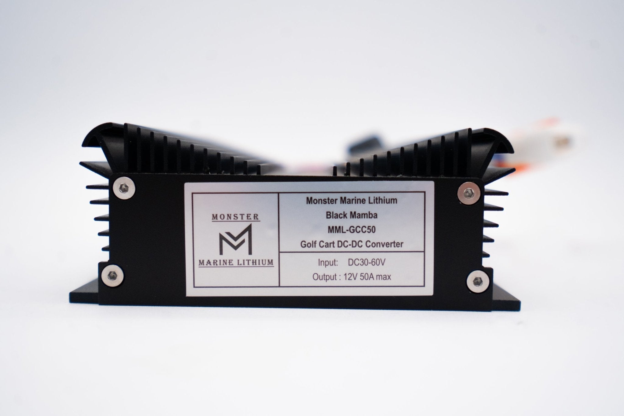 GOLF CART DC-DC CONVERTER - BLACK MAMBA - MML-GCC50, , Monster Marine Lithium, at Festive Water Paddlesports