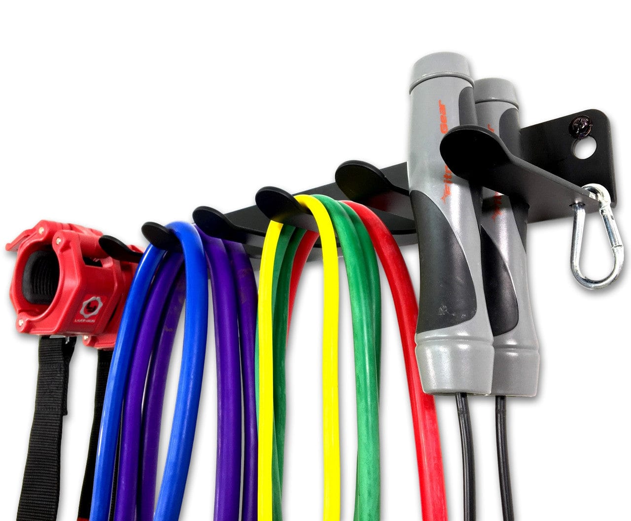 Gym Equipment Organizer for Bands, Jump Ropes, Foam Roller, Wall Mounted, StoreYourBoard, , , at Festive Water Paddlesports