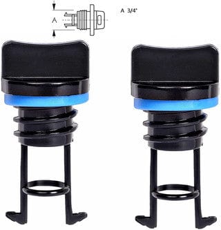 H2O Kayak Drain Plug, , H2O, , , at Festive Water Paddlesports