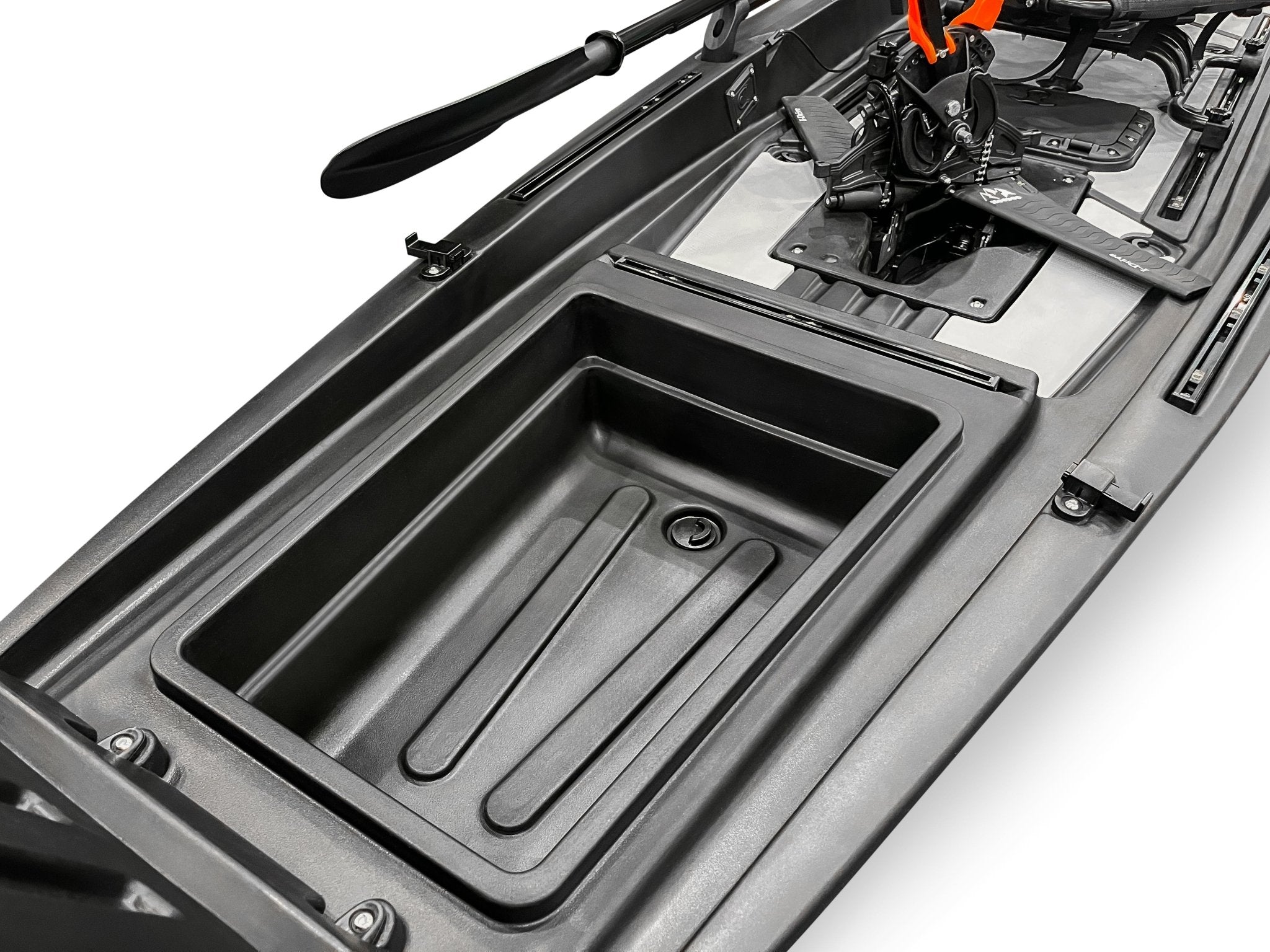 Hero 130 Apex Microskiff, Skiff, Hoodoo Sports, Midnight at Festive Water Paddlesports