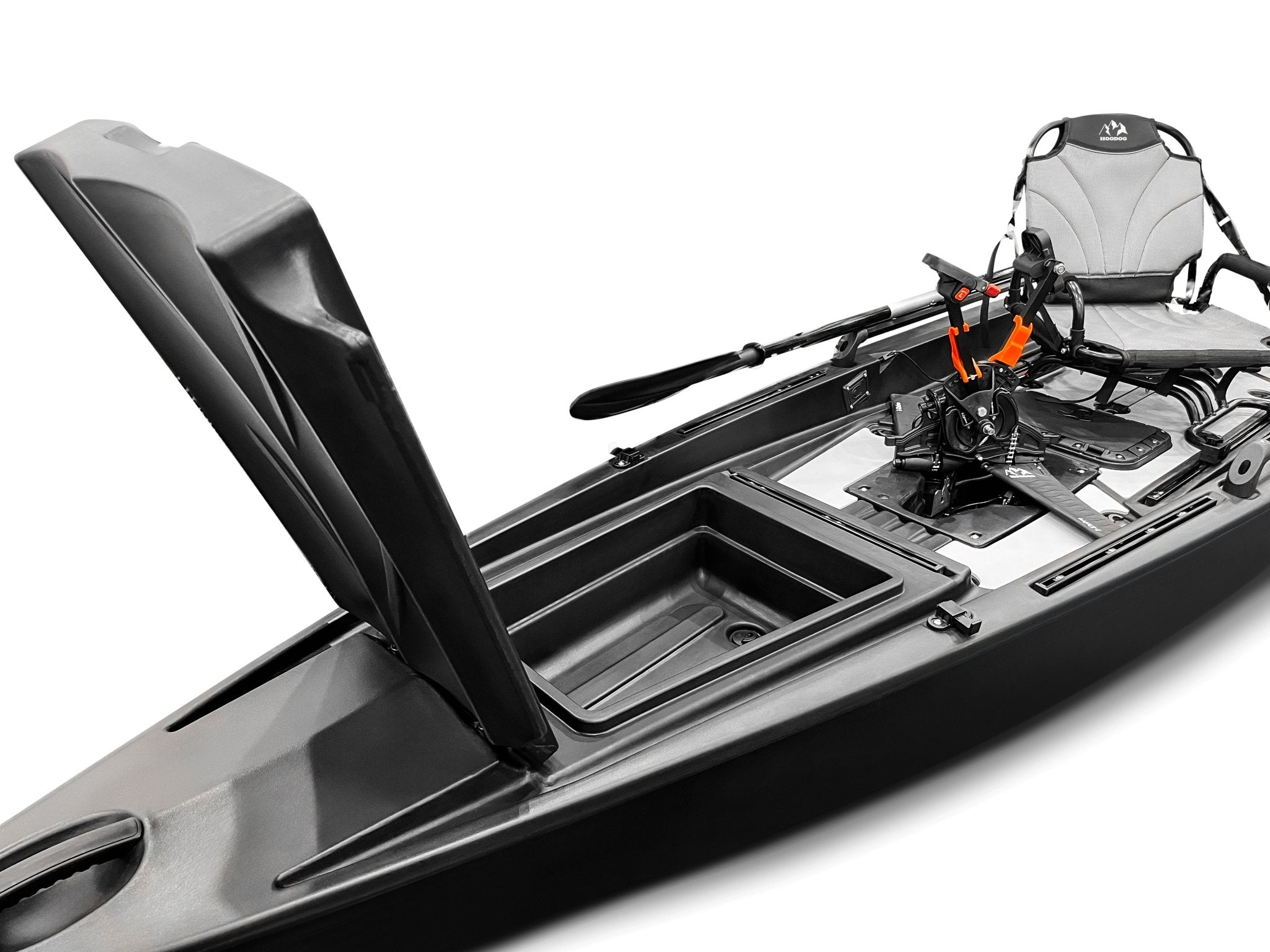 Hero 130 Apex Microskiff, Skiff, Hoodoo Sports, Midnight at Festive Water Paddlesports