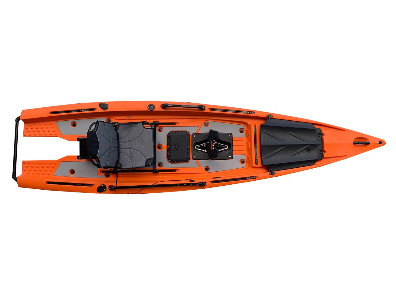 Hero 130 Apex Microskiff, Skiff, Hoodoo Sports, Radiant Citrus at Festive Water Paddlesports
