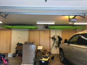 Hi - Port 1 | Surfboard Storage Ceiling Rack | Holds 50 lbs, Ceiling, StoreYourBoard, , , at Festive Water Paddlesports