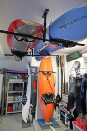 Hi - Port 2 | Adjustable Ceiling Storage Rack | Double | Holds 150 lbs, Ceiling, StoreYourBoard, , , at Festive Water Paddlesports
