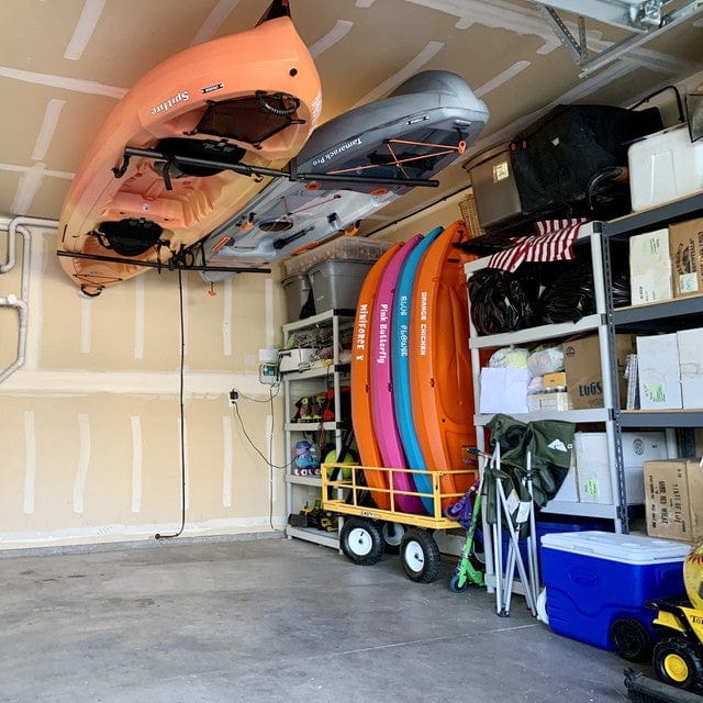 Hi - Port 2 | Adjustable Ceiling Storage Rack | Double | Holds 150 lbs, Ceiling, StoreYourBoard, , , at Festive Water Paddlesports