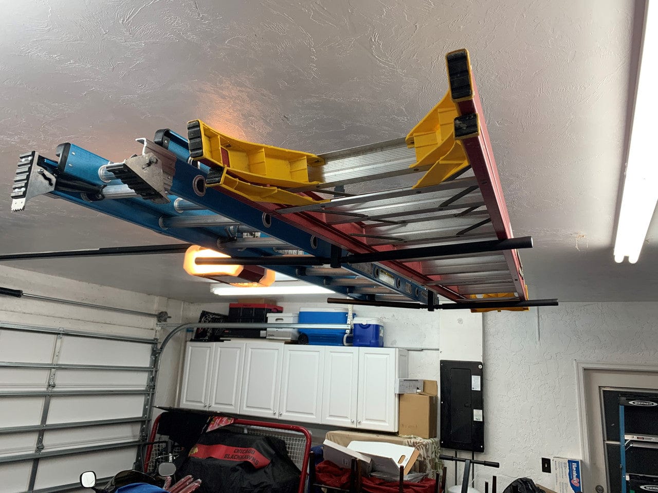 Hi - Port 2 | Adjustable Ceiling Storage Rack | Double | Holds 150 lbs, Ceiling, StoreYourBoard, , , at Festive Water Paddlesports