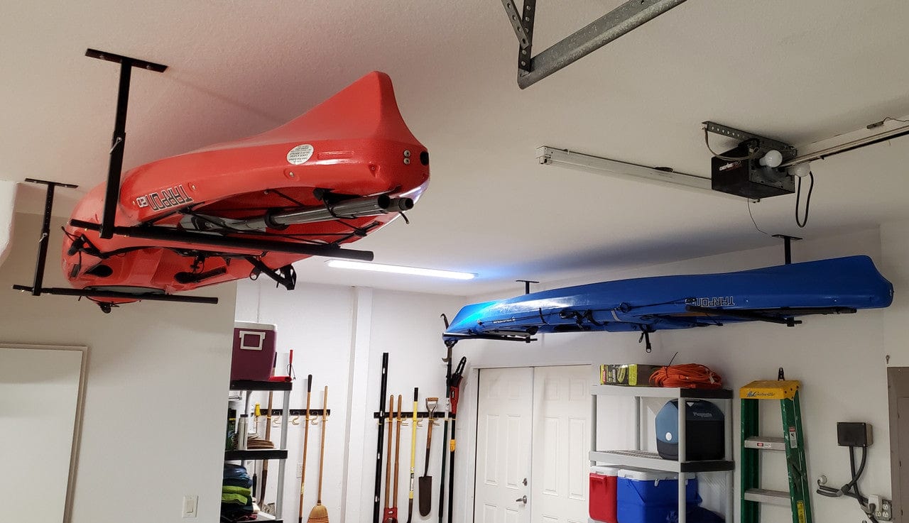 Hi - Port 2 | Kayak Adjustable Ceiling Storage Rack | Double | Holds 150 lbs, Ceiling, StoreYourBoard, , , at Festive Water Paddlesports
