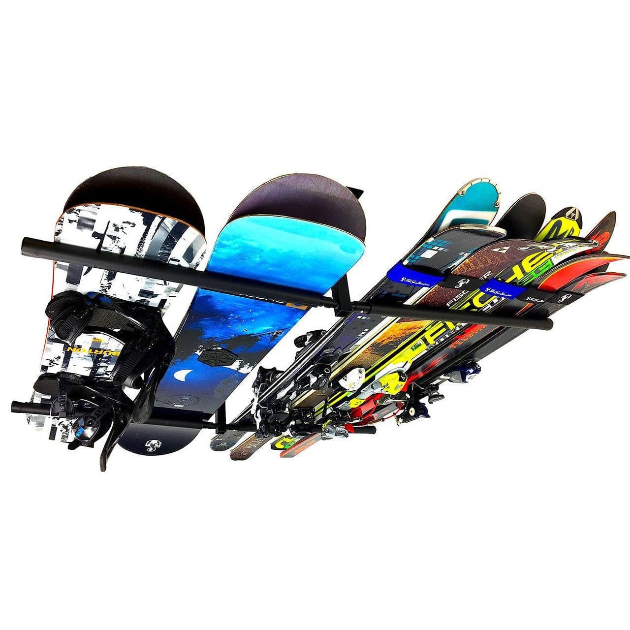 Hi - Port 2 | Ski & Snowboard Adjustable Ceiling Storage Rack | Double | Holds 150 lbs, Ceiling, StoreYourBoard, , , at Festive Water Paddlesports