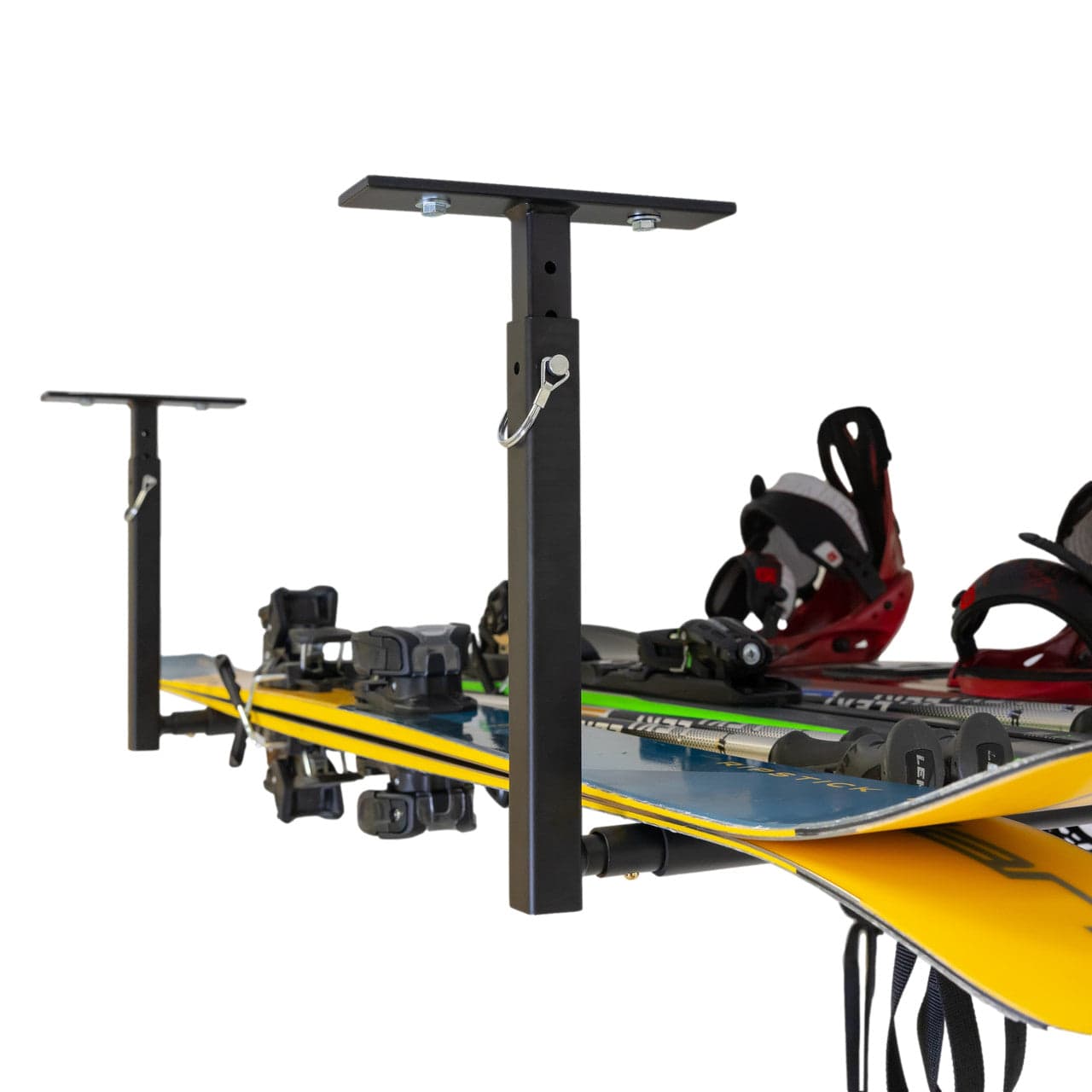 Hi - Port 2 | Ski & Snowboard Adjustable Ceiling Storage Rack | Single | Holds 75 lbs, Ceiling, StoreYourBoard, , , at Festive Water Paddlesports