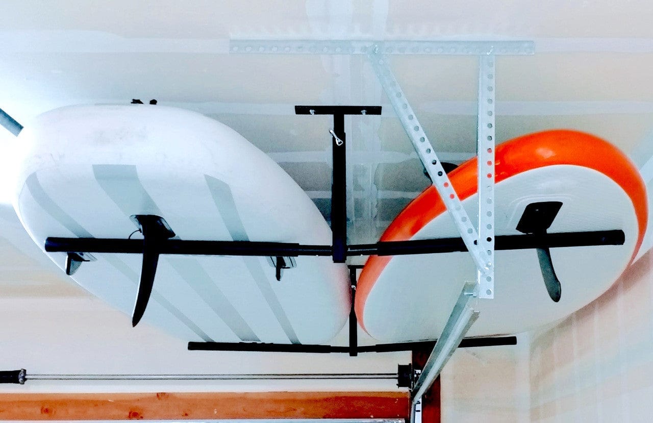 Hi - Port 2 | SUP & Surfboard Adjustable Ceiling Storage Rack | Double | Holds 150 lbs, Ceiling, StoreYourBoard, , , at Festive Water Paddlesports