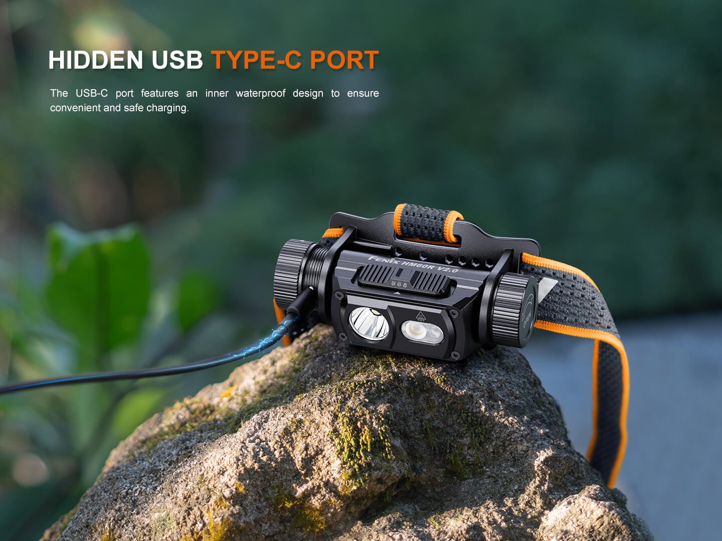 HM60R V2 High - Performance Headlamp - 1600 Lumens, Headlamp, Fenix Store, at Festive Water Paddlesports