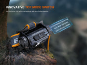 HM60R V2 High - Performance Headlamp - 1600 Lumens, Headlamp, Fenix Store, at Festive Water Paddlesports