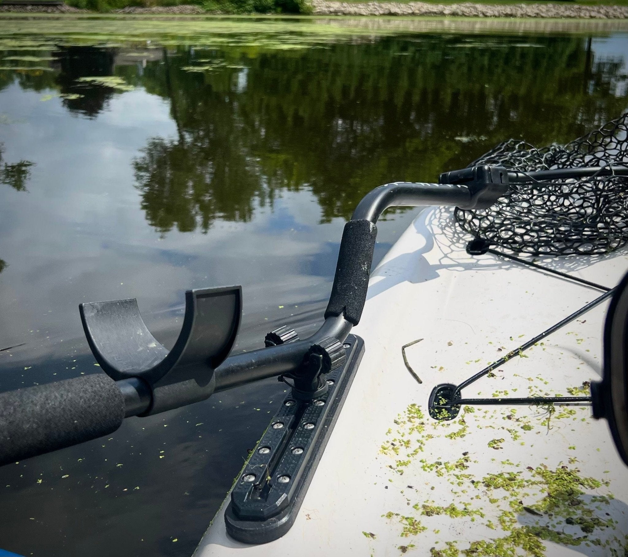 Hobie Lynx Accessory Plate, Kayak Accessories, One Objective, Accessory Plate / 12" Mighty Mount, , at Festive Water Paddlesports