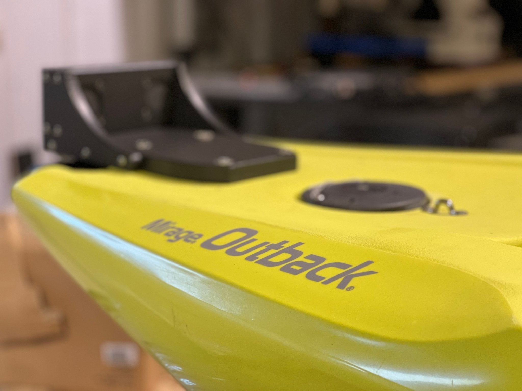 Hobie Outback Easy Mount, Kayak Motor Mount, One Objective, , , at Festive Water Paddlesports