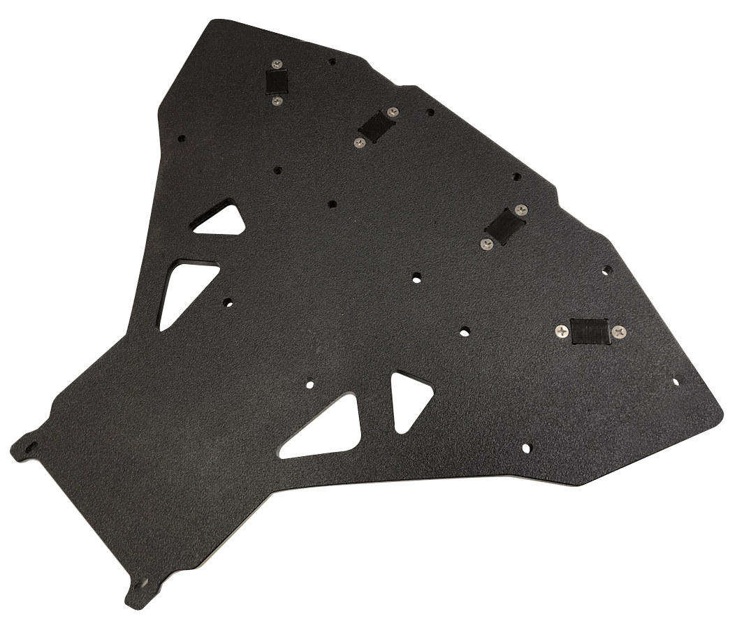 Hobie PA12 or PA14 Triple Item Mounting Plate, Mounting Plates, YakGadget, LLC, , , at Festive Water Paddlesports