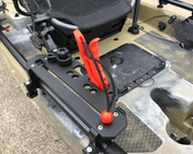 Hobie QuickTrack™, Track Mounted Accessories, YakGadget, LLC, 12" QuickTrack™ XD, , at Festive Water Paddlesports