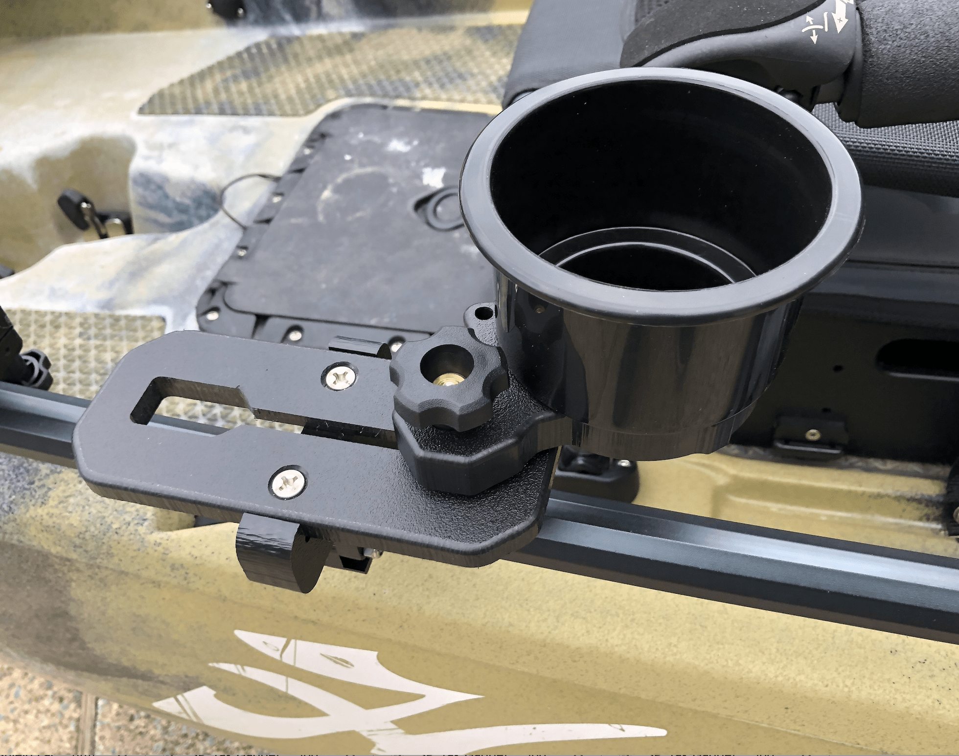 Hobie QuickTrack™, Track Mounted Accessories, YakGadget, LLC, 12" QuickTrack™ XD, , at Festive Water Paddlesports