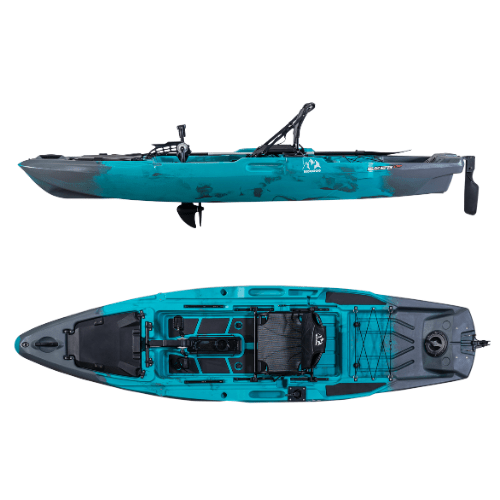Hoodoo Blackfin 120P Pedal Drive Kayak, Kayak, Hoodoo Sports, Propeller Drive Marine Reef at Festive Water Paddlesports