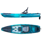 Hoodoo Impulse 105 Fin Drive Kayak, Kayak, Hoodoo Sports, Paddle Only (No Fin Drive) Marine Reef at Festive Water Paddlesports