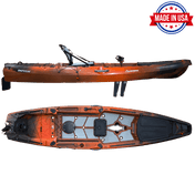 Hoodoo Impulse 120 Fin Drive Kayak, Kayak, Hoodoo Sports, Fin Drive Marine Reef at Festive Water Paddlesports
