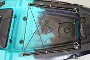 Hoodoo Tempest 120P Pedal Drive Kayak, Kayak, Hoodoo Sports, Propeller Drive Molten Lava at Festive Water Paddlesports