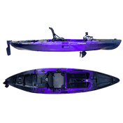 Hoodoo Tempest 120P Pedal Drive Kayak, Kayak, Hoodoo Sports, Propeller Drive Purple Haze at Festive Water Paddlesports