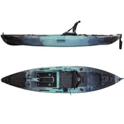 Hoodoo Tempest 120P Pedal Drive Kayak, Kayak, Hoodoo Sports, Propeller Drive Seafoam at Festive Water Paddlesports