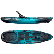 Hoodoo Voyager 100P Pedal Drive Kayak, Kayak, Hoodoo Sports, Paddle Only (No Prop Drive) Marine Reef at Festive Water Paddlesports
