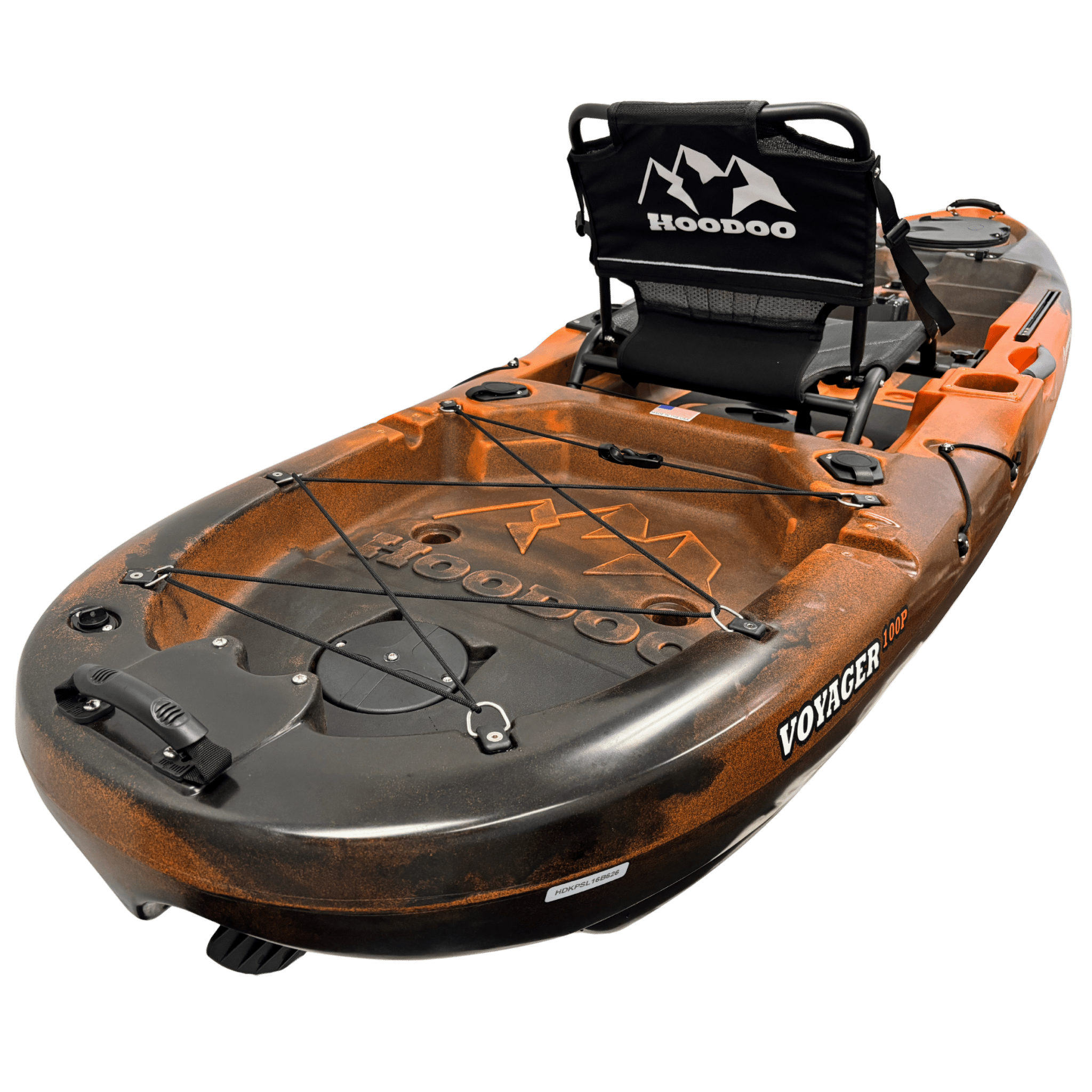 Hoodoo Voyager 100P Pedal Drive Kayak, Kayak, Hoodoo Sports, Propeller Drive Marine Reef at Festive Water Paddlesports