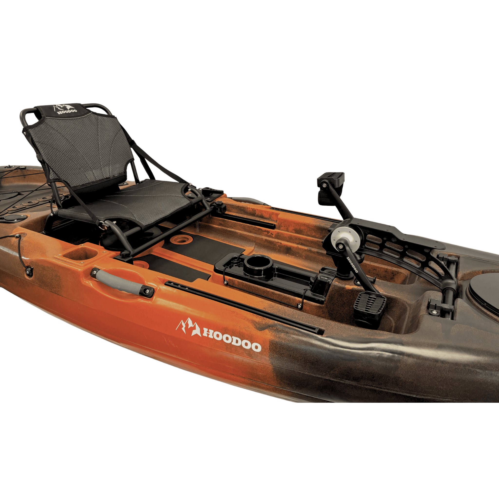 Hoodoo Voyager 100P Pedal Drive Kayak, Kayak, Hoodoo Sports, Propeller Drive Marine Reef at Festive Water Paddlesports