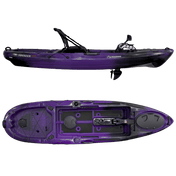 Hoodoo Voyager 100P Pedal Drive Kayak, Kayak, Hoodoo Sports, Propeller Drive Purple Haze at Festive Water Paddlesports