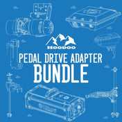 Hoodoo/Bixpy K - 1 Outboard Kit - Pedal Drive Adapter Bundle, , bixpyusa, at Festive Water Paddlesports