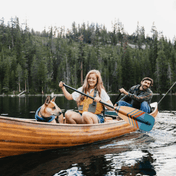 Horizon, Canoe Paddle, Bending Branches, 52 in at Festive Water Paddlesports