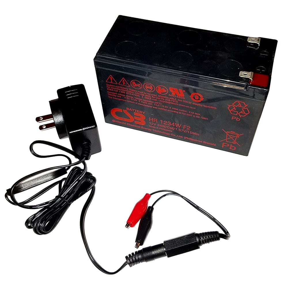 Humminbird 9Ah 12V AGM Battery Kit [770030 - 1], Accessories, Humminbird, , , at Festive Water Paddlesports