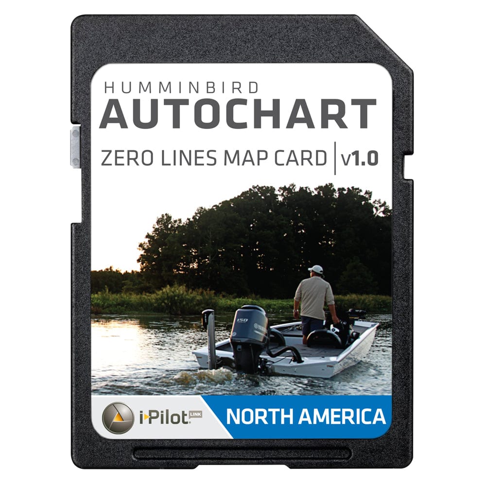 Humminbird AutoChart Zero Lines Map Card [600033 - 1], Humminbird, Humminbird, , , at Festive Water Paddlesports