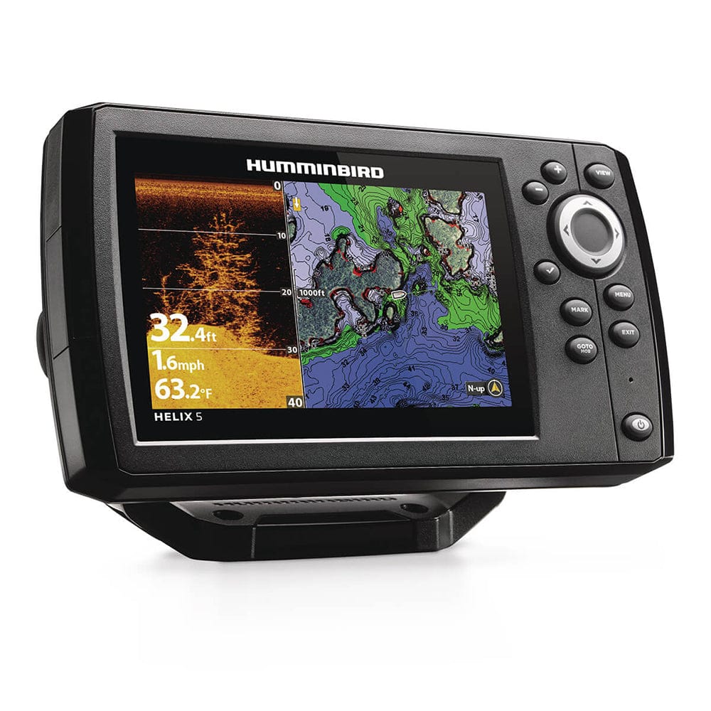 Humminbird HELIX 5 CHIRP DI GPS G3 [411670 - 1], GPS - Fishfinder Combos, Humminbird, , , at Festive Water Paddlesports